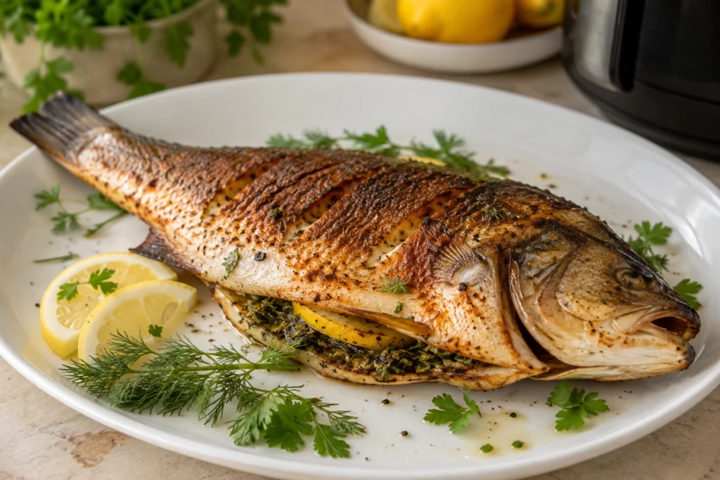 Air Fryer Branzino Recipes (Easy, Crispy, and Healthy) Air Fryer Branzino Recipes (Easy, Crispy, and Healthy)