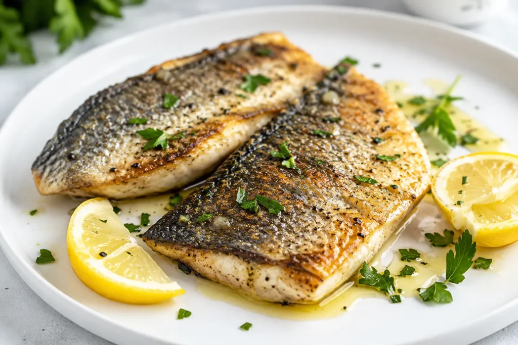 Branzino Fillet Recipes: Easy Ways to Cook Branzino Fillets at Home Crispy Herb-Crusted Fish with Lemon